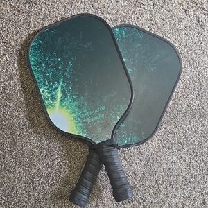 Franklin Decimator Pickleball Paddles with Green Design